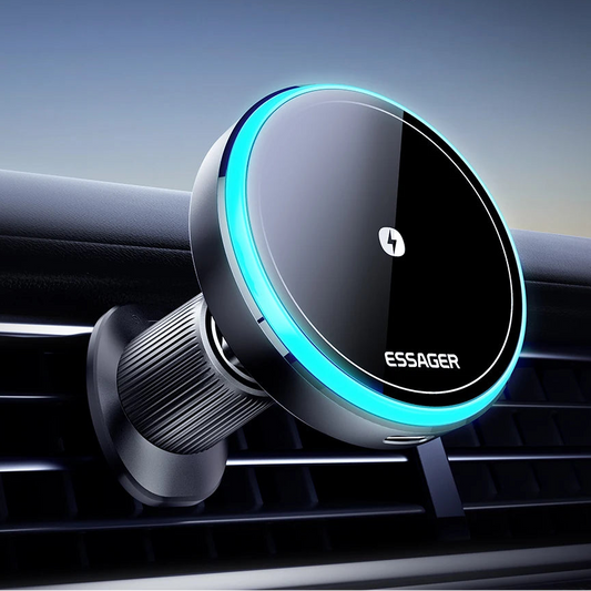 Magnetic 15W Wireless Car Charger