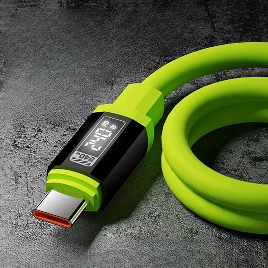 240W USB A to C Fast Charging Cable