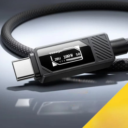 Fast Charging Cable with Digital Display